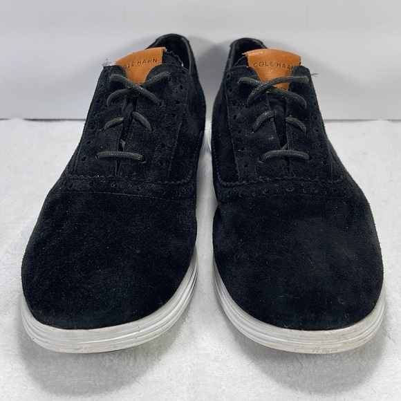 Cole Haan Ella Grand OX II Oxford Suede Sneakers - Picture 2 of 8